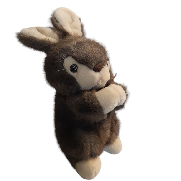 Ace Novelty Fudge Bunny Rabbit Brown Easter Farm Stuffed Animal Plush Toy‎ 9" - Picture 5 of 7